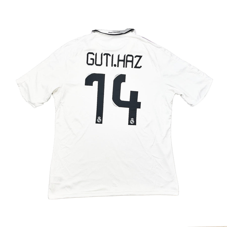 Camiseta Adidas Real Madrid Guti Haz #14 de la temporada 2008/09, talla XL