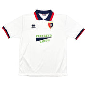 Camiseta de la segunda equipación del Cagliari *Mint* de la temporada 1993/95 (XL) Errea