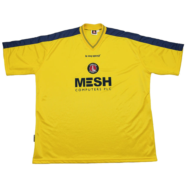 1999/00 CHARLTON ATHLETIC AWAY SHIRT (XL) UHLSPORT