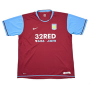 Camiseta de local del Aston Villa 2007/08 Harewood #9 (XXL) Nike