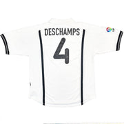 2000/01 Camiseta de casa Valencia Deschamps #4 (L) Nike