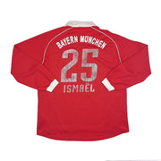 Camiseta de local de manga larga del Bayern de Múnich 2005/06 Ismael #25 *preparada para partido* (L) Adidas