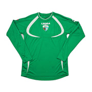 2005/06 The New Saints Camiseta L/S Home Firmada por el Equipo (M) Legea
