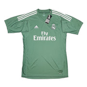 Camiseta de portero Adidas del Real Madrid 2017/18 *Nueva con etiquetas* (L)