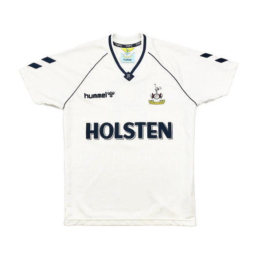 CULT KITS - 1989/91 TOTTENHAM #8 (GASCOIGNE) HOME SHIRT (S) HUMMEL