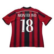 Camiseta de casa AC Milan 2016/17 Montolivo #18 (S) Adidas