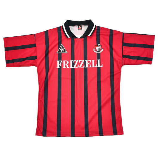 CULT KITS - 1995/96 BOURNEMOUTH *MINT* HOME SHIRT (L) LE COQ