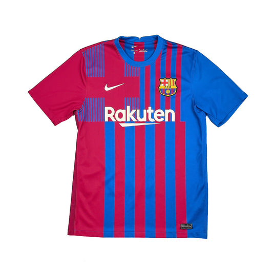 CULT KITS - 2021/22 BARCELONA HOME SHIRT (M) NIKE