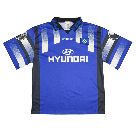 1995/96 HAMBURG AWAY SHIRT (XL) UHLSPORT
