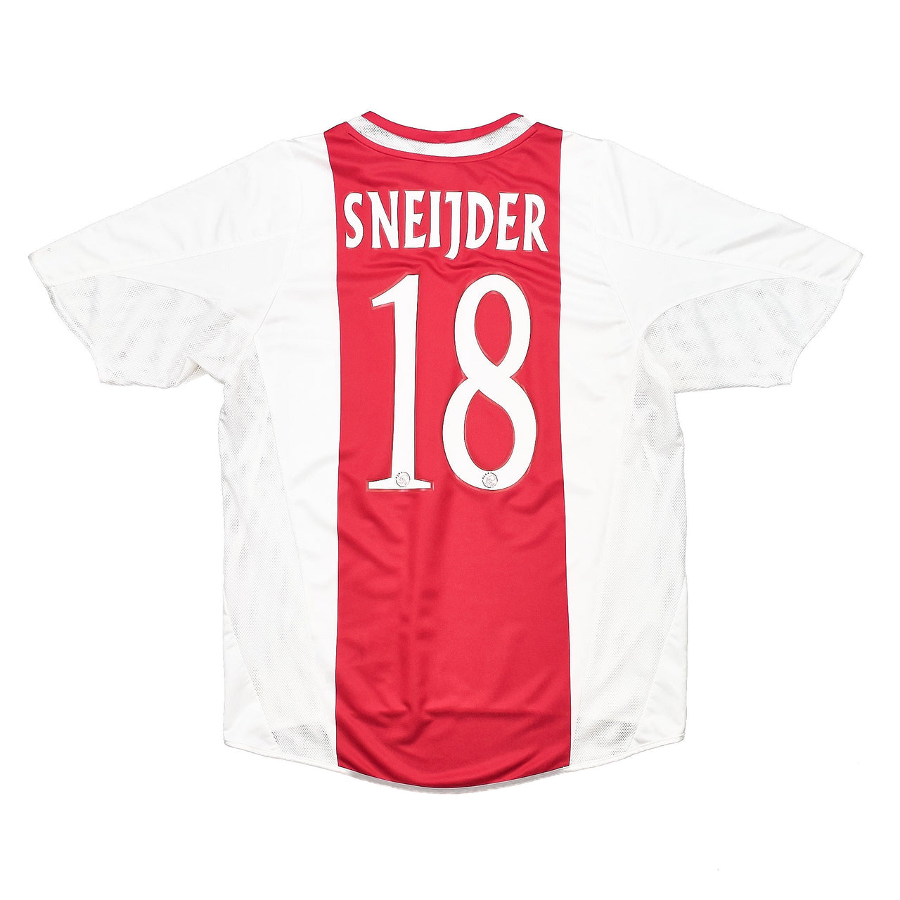 CULT KITS - 2003/04 AJAX SNEIJDER #18 HOME SHIRT (M) ADIDAS