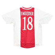 Camiseta Local del Ajax 2004/05 de Sneijder #18 (M) Adidas