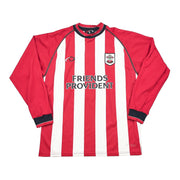 2003/05 Southampton Marsden #4 Camiseta Local Manga Larga (L) OM