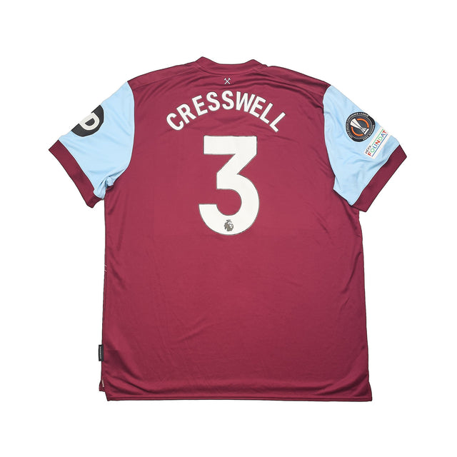 CULT KITS - 2023/24 WEST HAM CRESSWELL #3 HOME SHIRT (XXXL) UMBRO