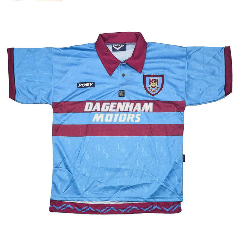1995/97 West Ham *Mint* Centenary Away Shirt (L) Pony