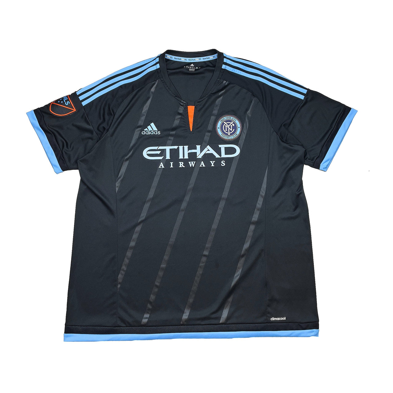 CULT KITS - 2015/16 NEW YORK CITY PIRLO #21 AWAY SHIRT (XXL) ADIDAS