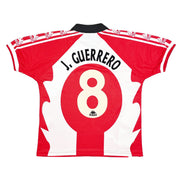 Camiseta de local del Athletic de Bilbao de 1997/98 J. Guerrero #6 *Nueva con etiquetas* Centenario (S) Kelme