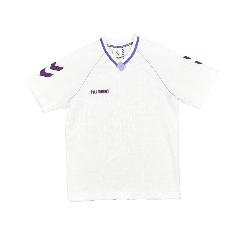 1990/91 Real Madrid Template Home Shirt (S) Hummel