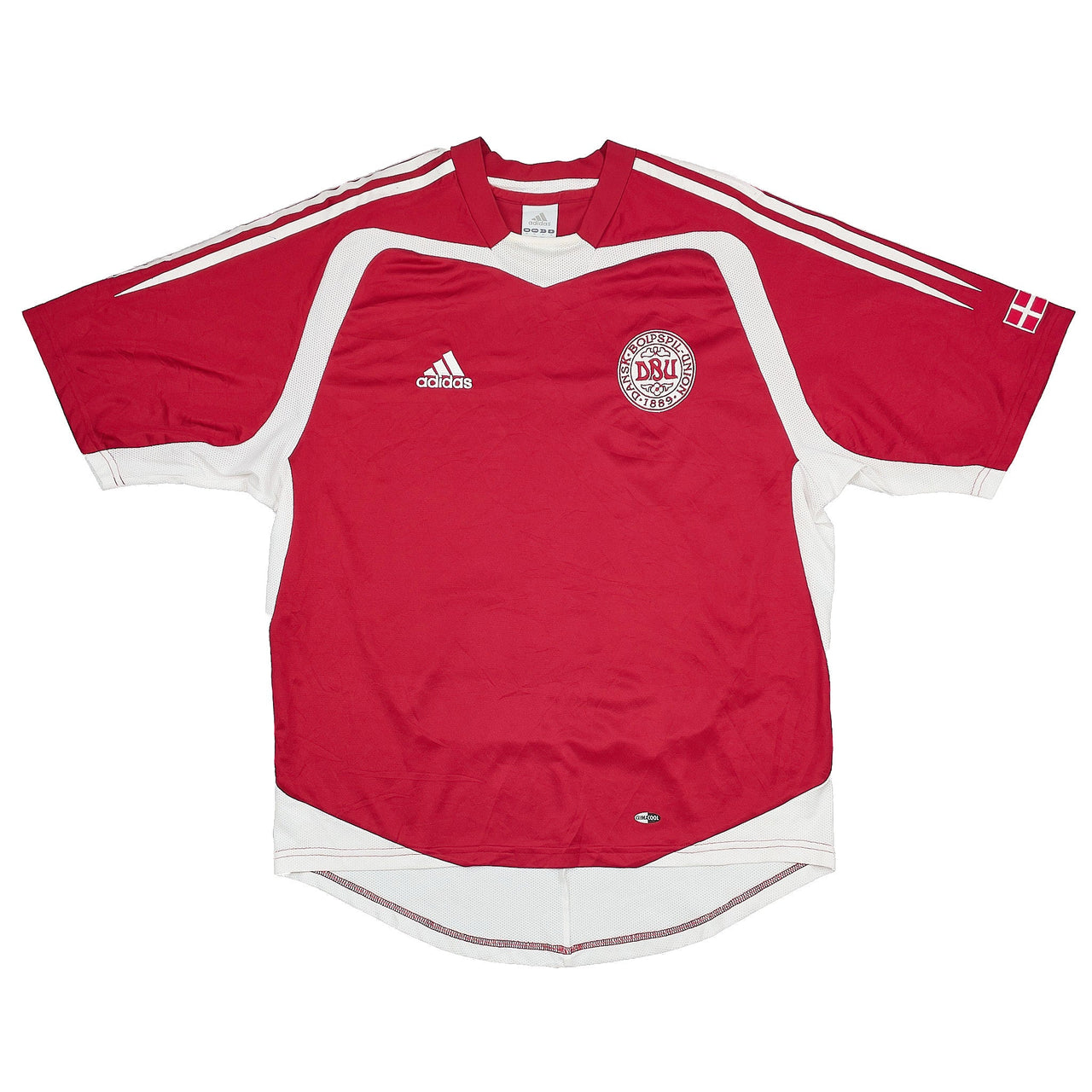 CULT KITS - 2004/05 DENMARK HOME SHIRT (M) ADIDAS