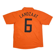 2006/08 Países Bajos Landzaat #6 Camiseta Local (M) Nike