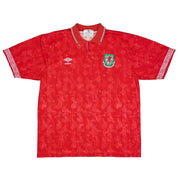 1990/92 Camiseta Gales Local (L) Umbro