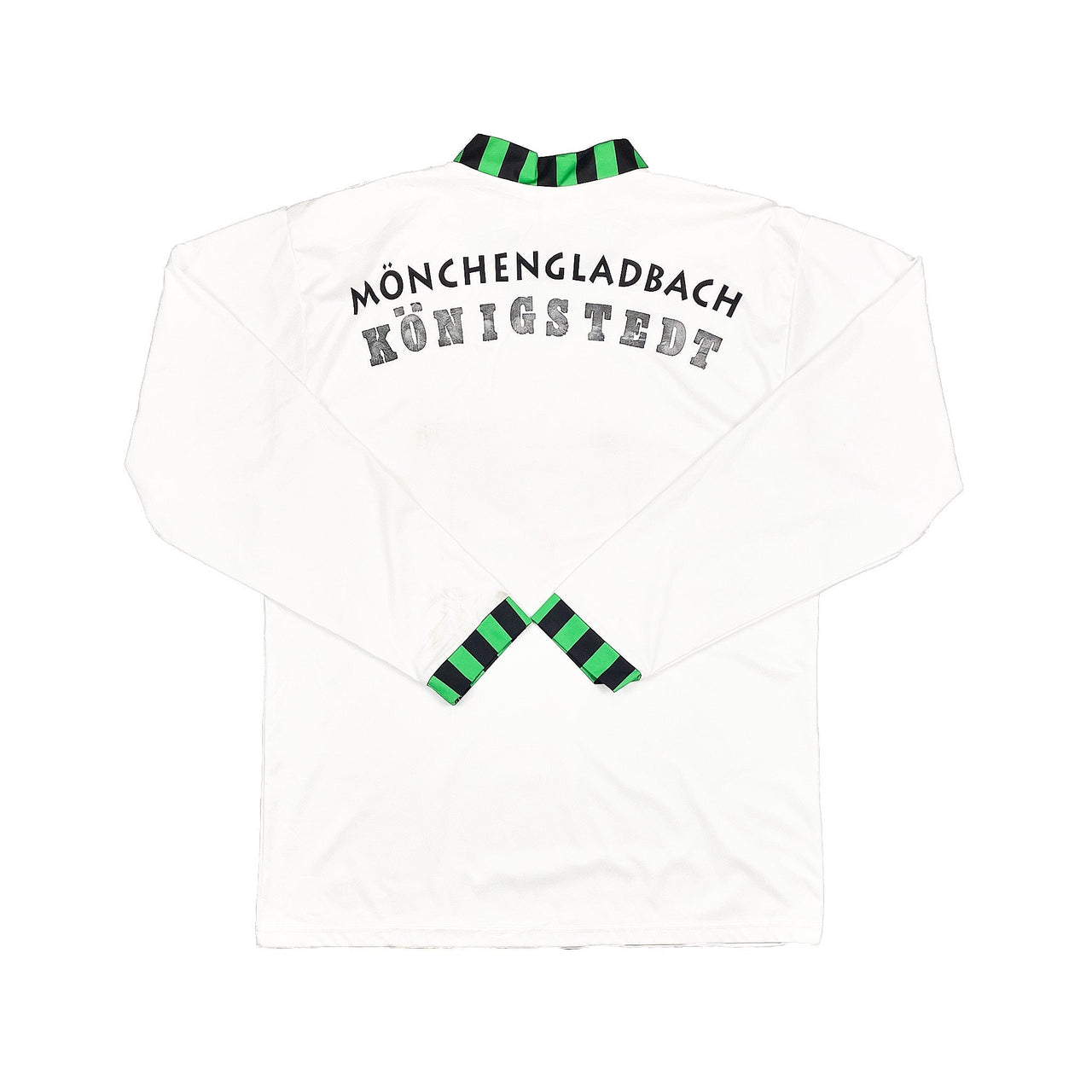 CULT KITS - 1992/94 MONCHENGLADBACH L/S HOME SHIRT (L) ASICS