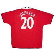 2000/02 Noruega Solskjaer #20 Camiseta Local (XXL) Umbro
