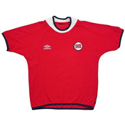 Camiseta local de Noruega 2000/02 (Talla S) Umbro