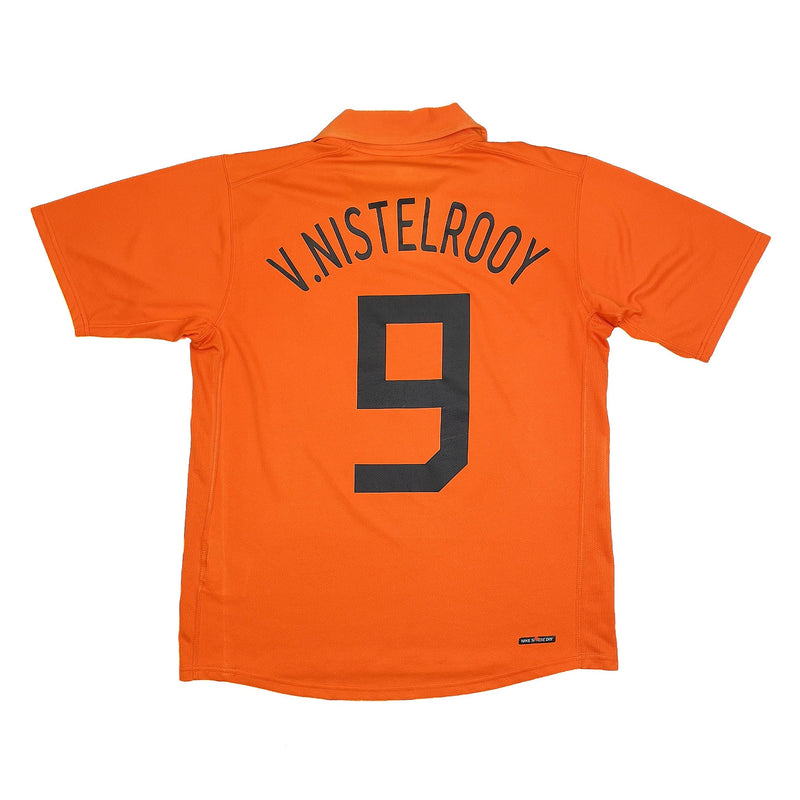 2006/08 Netherlands Van Nistelrooy #9 Home Shirt (M) Nike