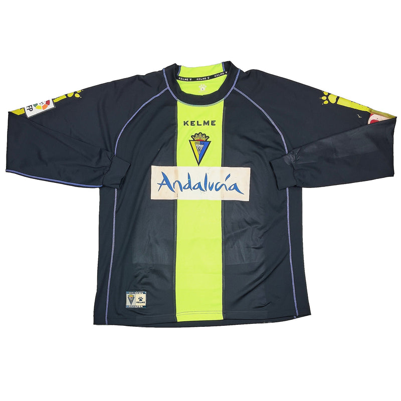 2007/08 Cadiz FC R.Navas #13 L/S *Match Issue* GK Shirt (L) Kelme