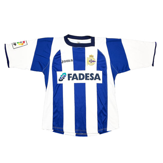 CULT KITS - 2004/05 DEPORTIVO #7 HOME SHIRT (S) JOMA