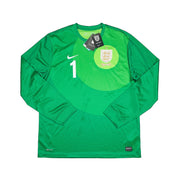 2013/14 Inglaterra Hart #1 *150 Años* Camiseta Portero BNWT (XL) Nike