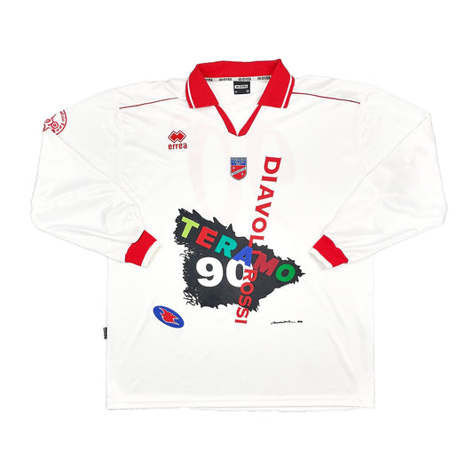 2003/04 TERAMO L/S HOME SHIRT (XXL) ERREA