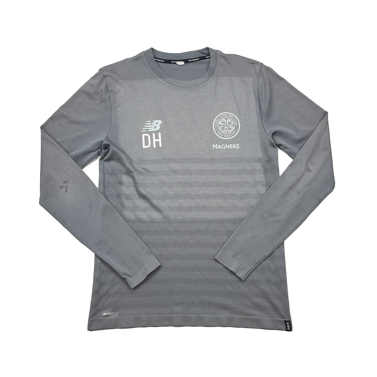 CULT KITS - 2018/19 CELTIC *STAFF ISSUE* TRAINING SHIRT (L) NEW BALANCE