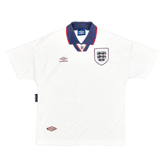 CULT KITS - 1993/95 ENGLAND HOME SHIRT (L) UMBRO