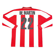 2003/04 Camiseta de local Vicenza De Martin #22 *Emitida para partido* (XL) Biemme