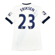 Camiseta de local 2015/16 del Tottenham de Eriksen #23 *emitida para partido + firmada* (M) Under Armour