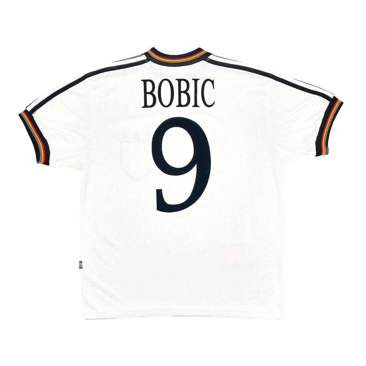 1996/98 GERMANY BOBIC #9 HOME SHIRT (S) ADIDAS