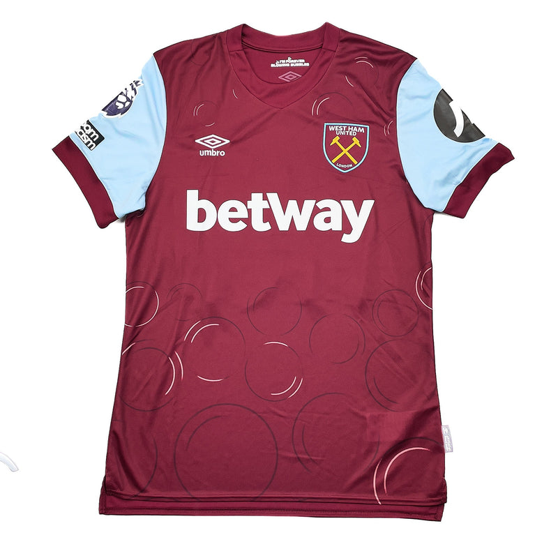 2023/24 West Ham Bowen #20 *Match Worn* Home Shirt (M) Umbro