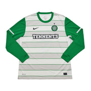 Camiseta de visitante de manga larga del Celtic 2011/12 #9 (XL) Nike