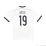 Camiseta de local Alemania 2014/15 Götze #19 (Talla S) Adidas