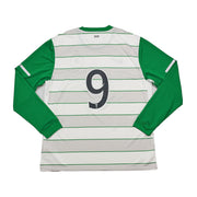 Camiseta de visitante de manga larga del Celtic 2011/12 #9 (XL) Nike