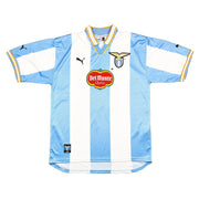 1999/00 Lazio Nedved #11 Camiseta de Casa *Impecable* (L) Puma