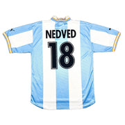1999/00 Lazio Nedved #11 Camiseta de Casa *Impecable* (L) Puma