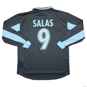 1998/99 Lazio Salas #9 *Preparada para partido* Camiseta de visitante ML (XL) Puma