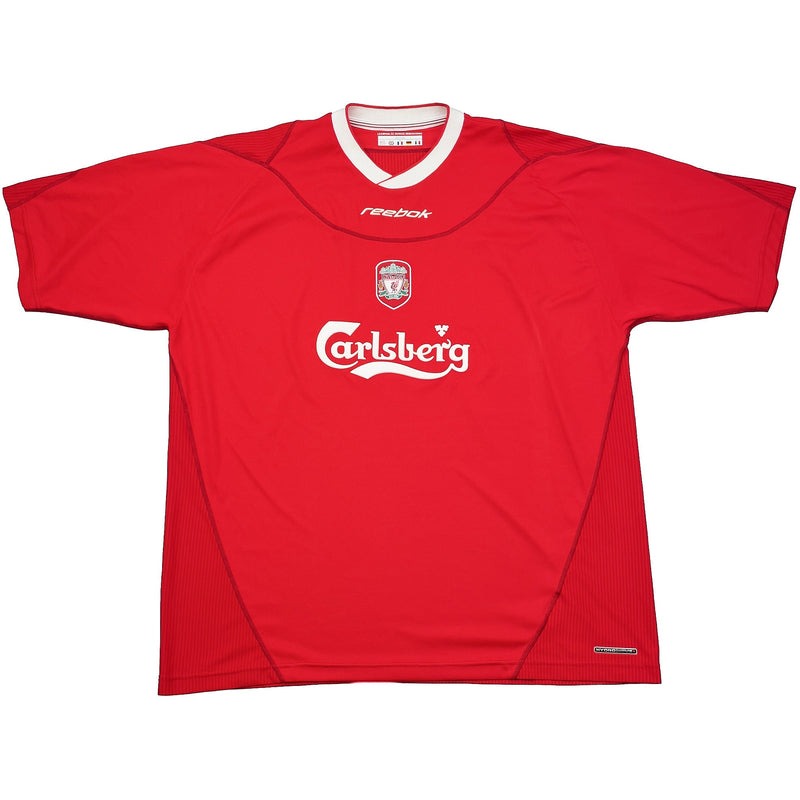 2002/04 Liverpool Heskey #8 Home Shirt (XXL) Reebok