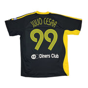 2006/07 Aek Athens Julio Cesar #99 Camiseta Visitante (S) Adidas