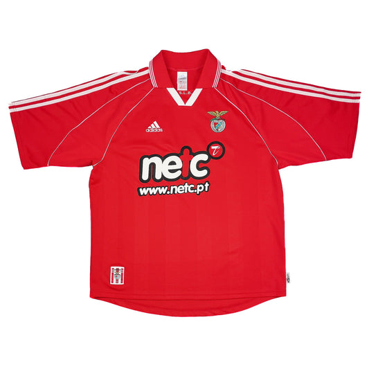 CULT KITS - 2000/01 BENFICA HOME SHIRT (XL) ADIDAS