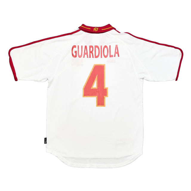 2000/02 SPAIN GUARDIOLA #4 THIRD SHIRT (M) ADIDAS