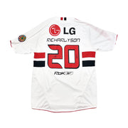 Camiseta de local 2008/09 del Santos de Richarlyson #20 (M) Reebok