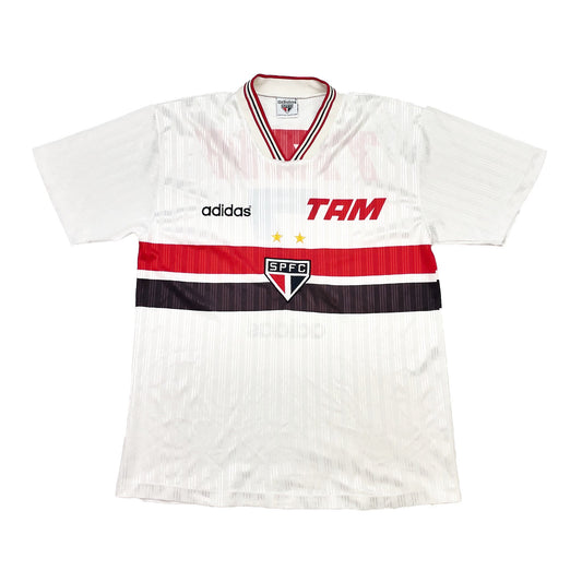 CULT KITS - 1996 SAO PAULO #7 HOME SHIRT (L) ADIDAS